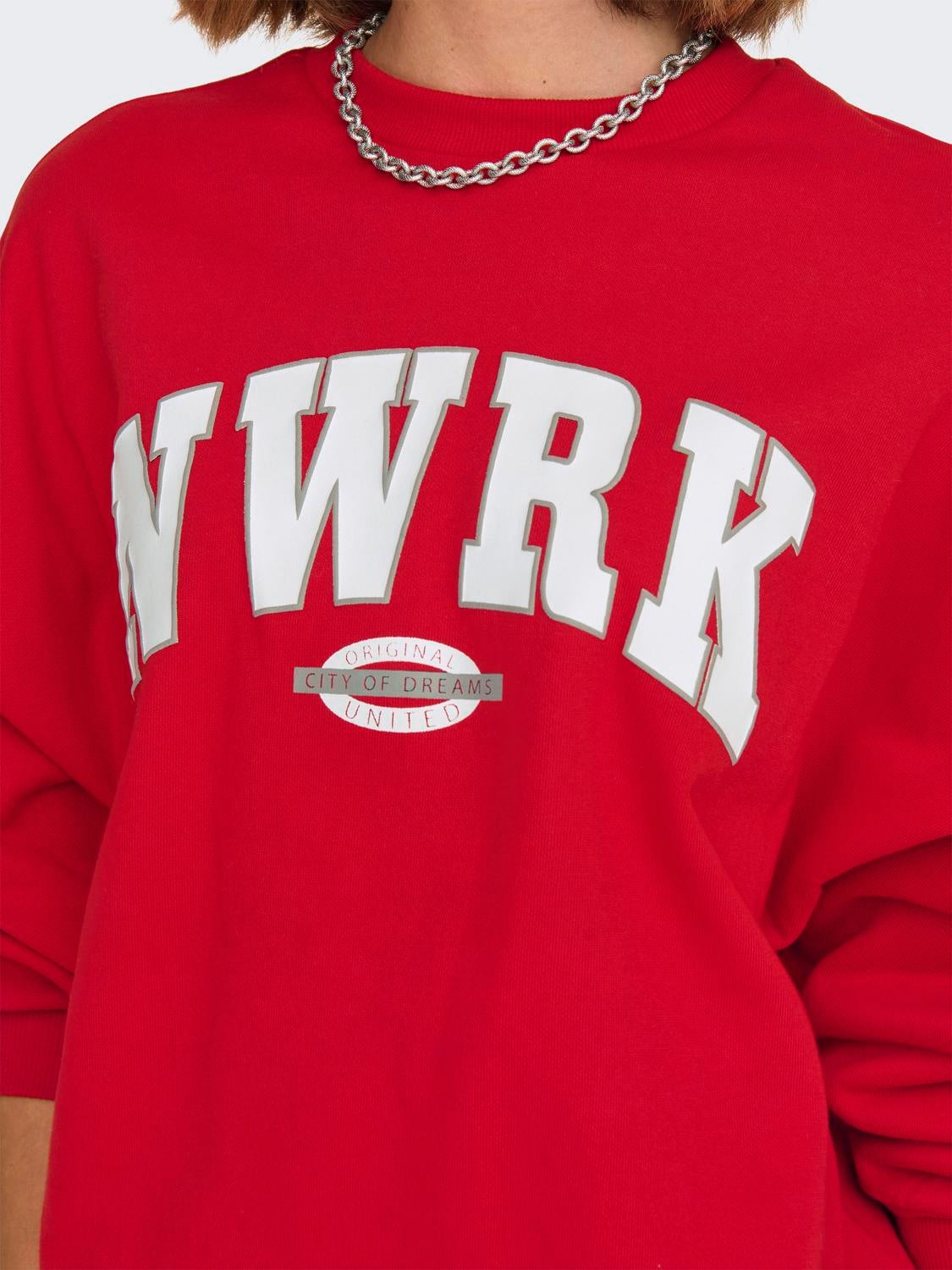 ONLDEBORAH Sweatshirt Mars Red