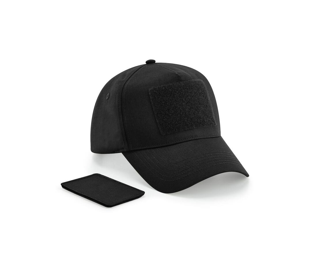BEECHFIELD BF638 - Casquette 5 pans avec patch amovible