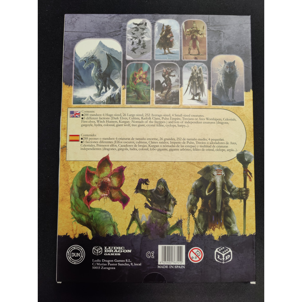 Dungeon Universalis - Standees Bestiary Box 2