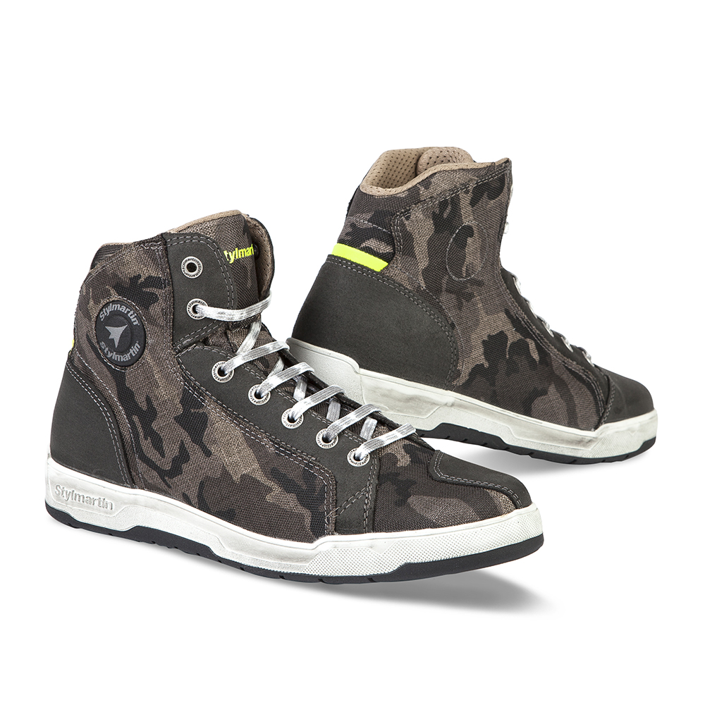 Stylmartin - Baskets Raptor Evo Waterproof Camouflage Vert