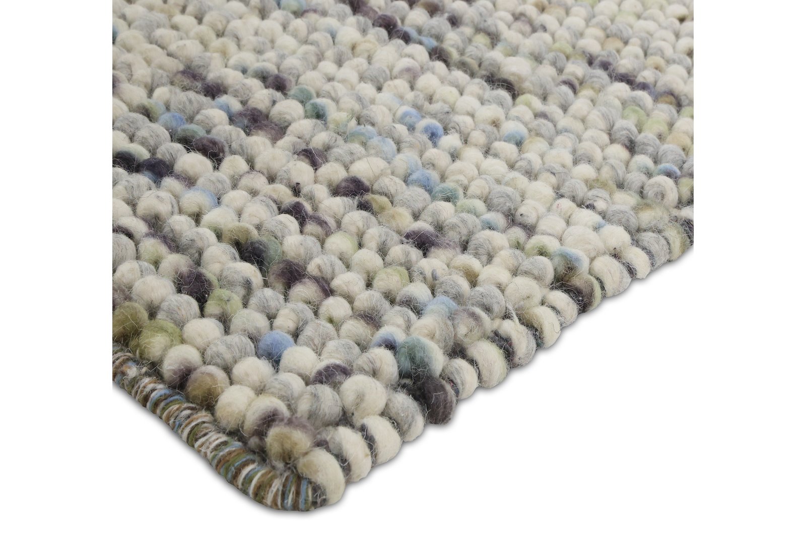 Riverstone teppe Multifarget kobber ullfilt. 160x230 cm