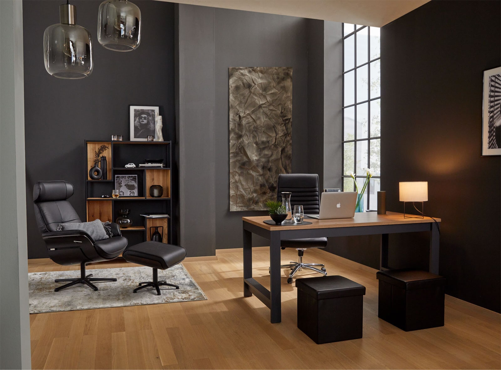 Webteppich FINESSE 160 x 230 cm beige