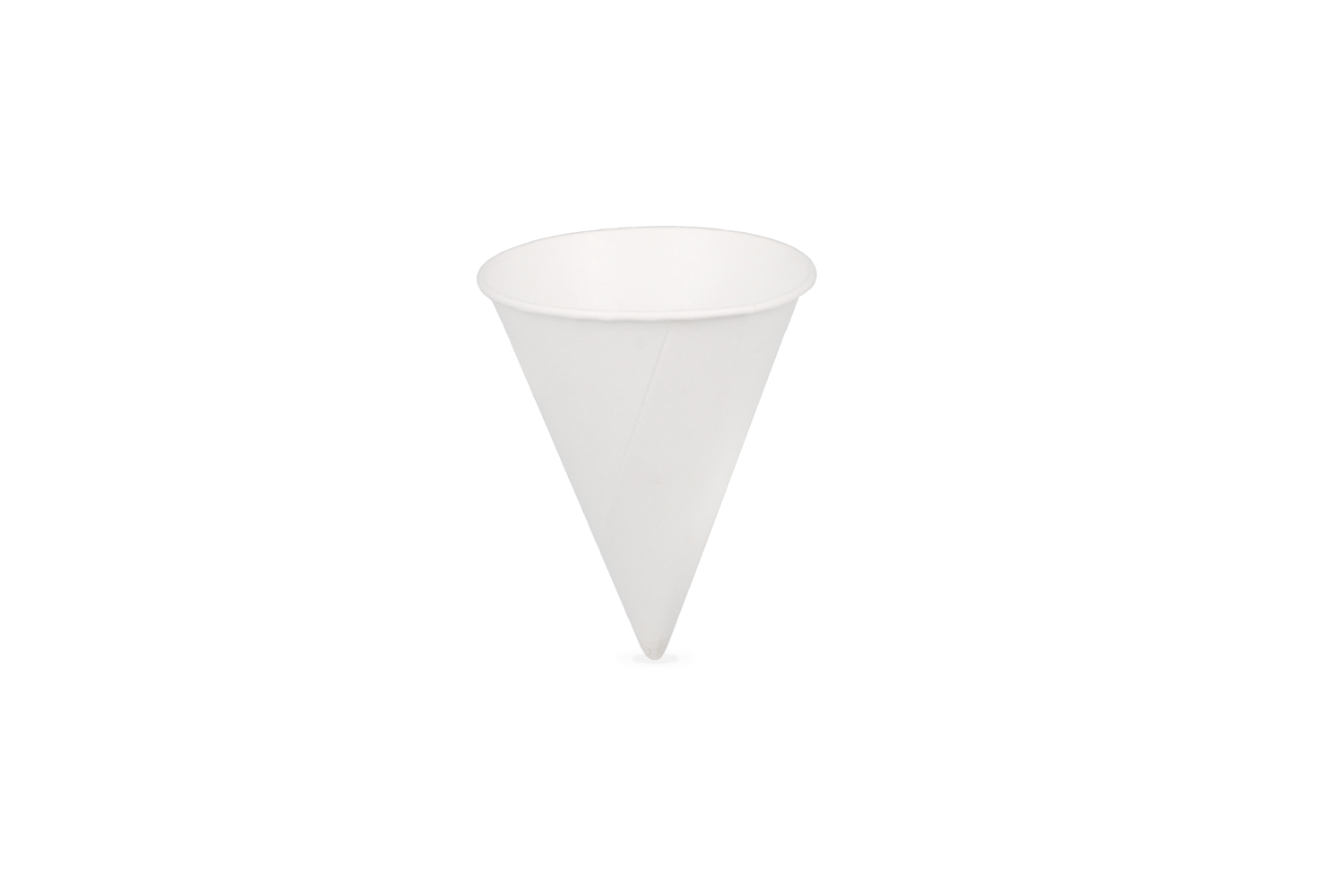 Papieren cones (puntbekers) 105cc 4oz BIO