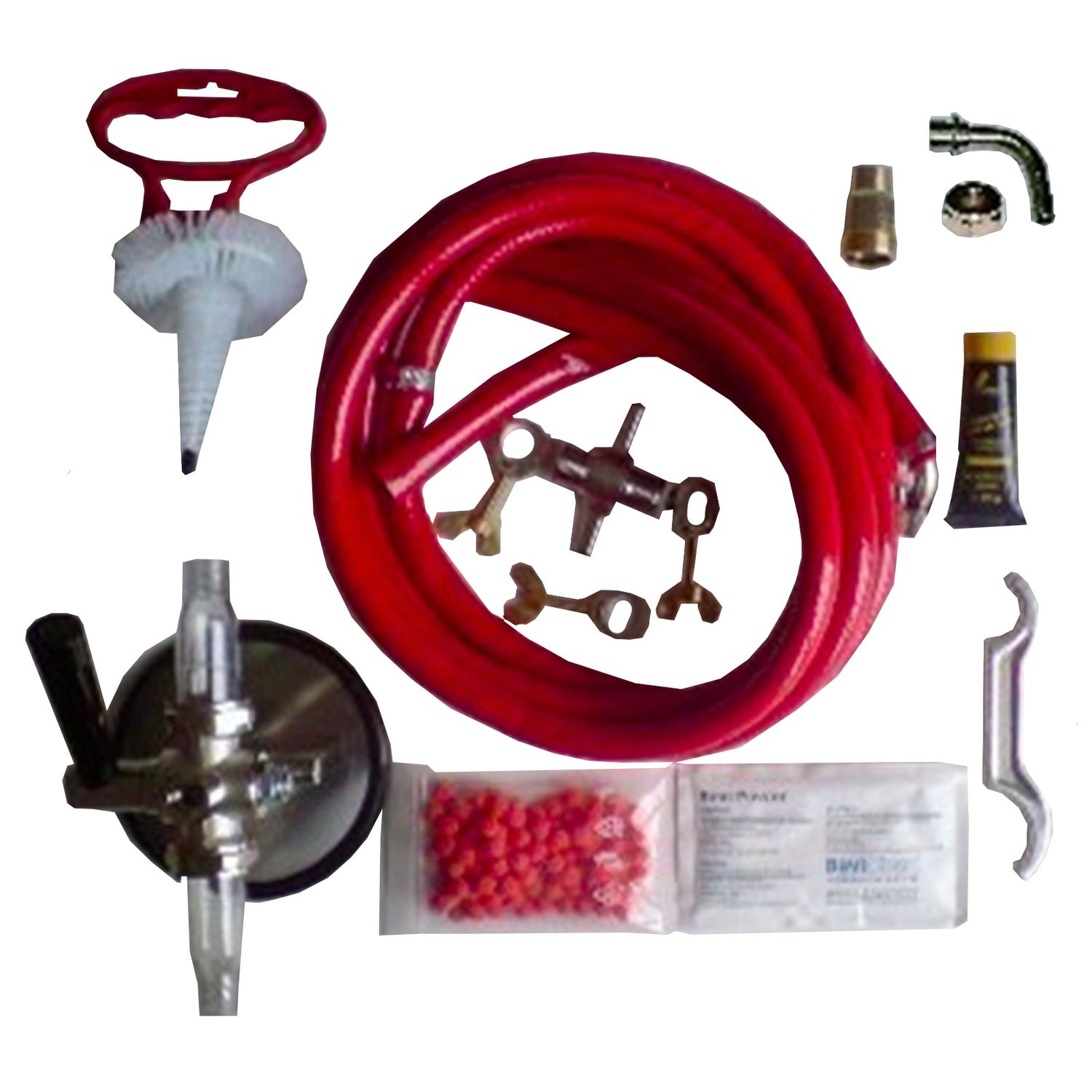 Reinigungsset für Zapfanlage und Keg - groß - 2leitig - 10mm