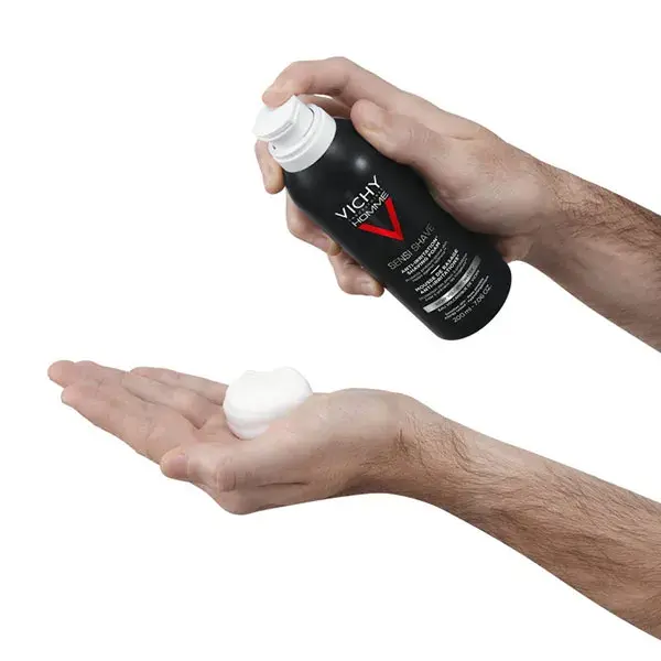 Espuma de Barbear Anti-Irritação Vichy Men para Pele Sensível 200ml