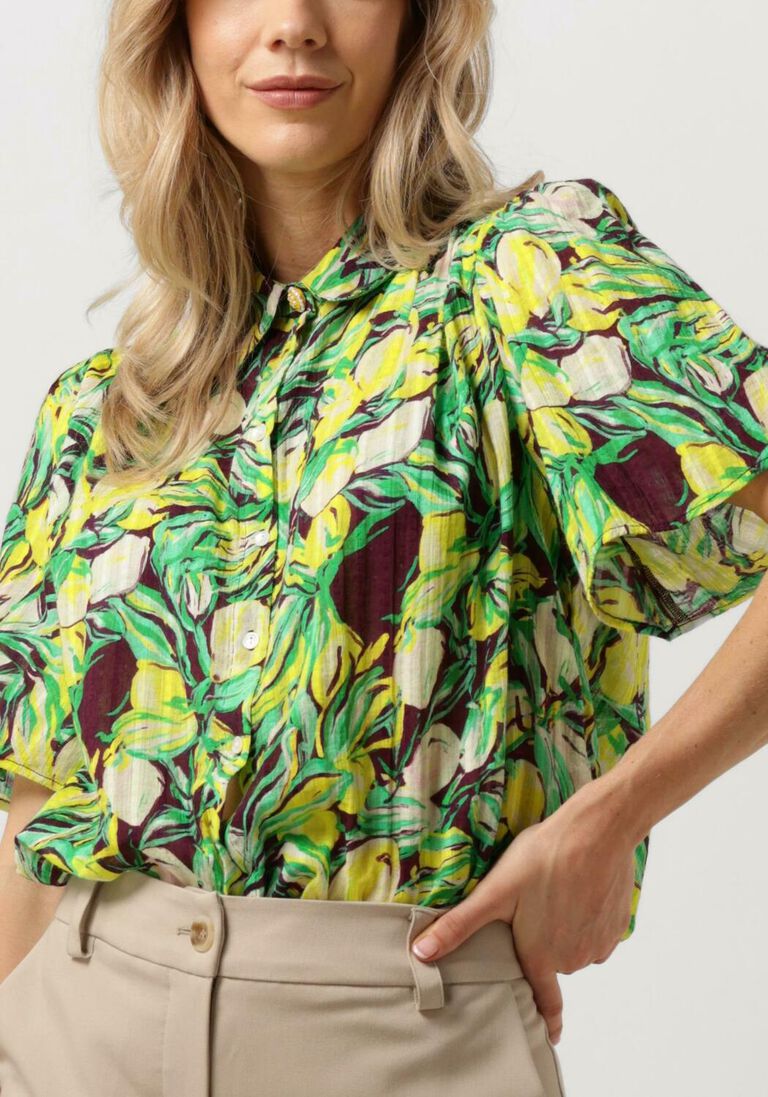 POM AMSTERDAM roest pom amsterdam blouse lemon tree blouse