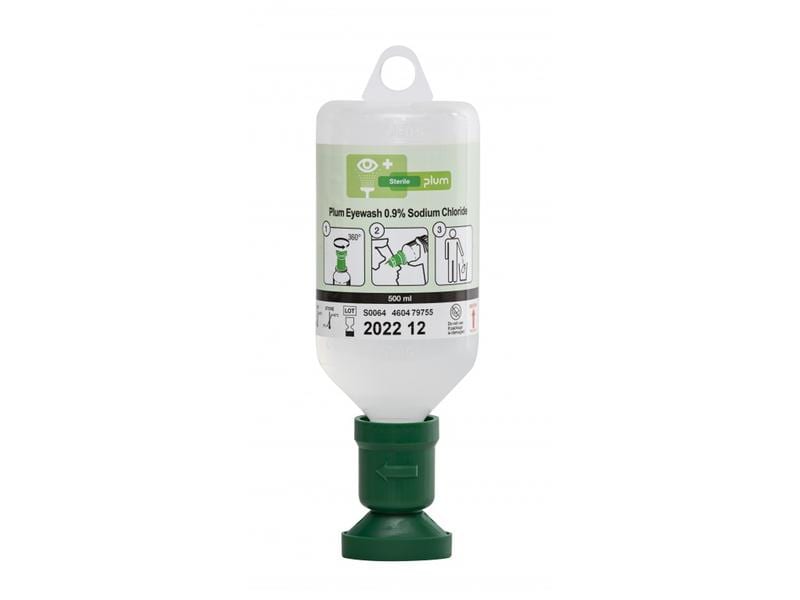 PLUM PLUM Augenspülung NaCl 0.9% 500 ml Augenspülung mit steriler Kochsalzlösung