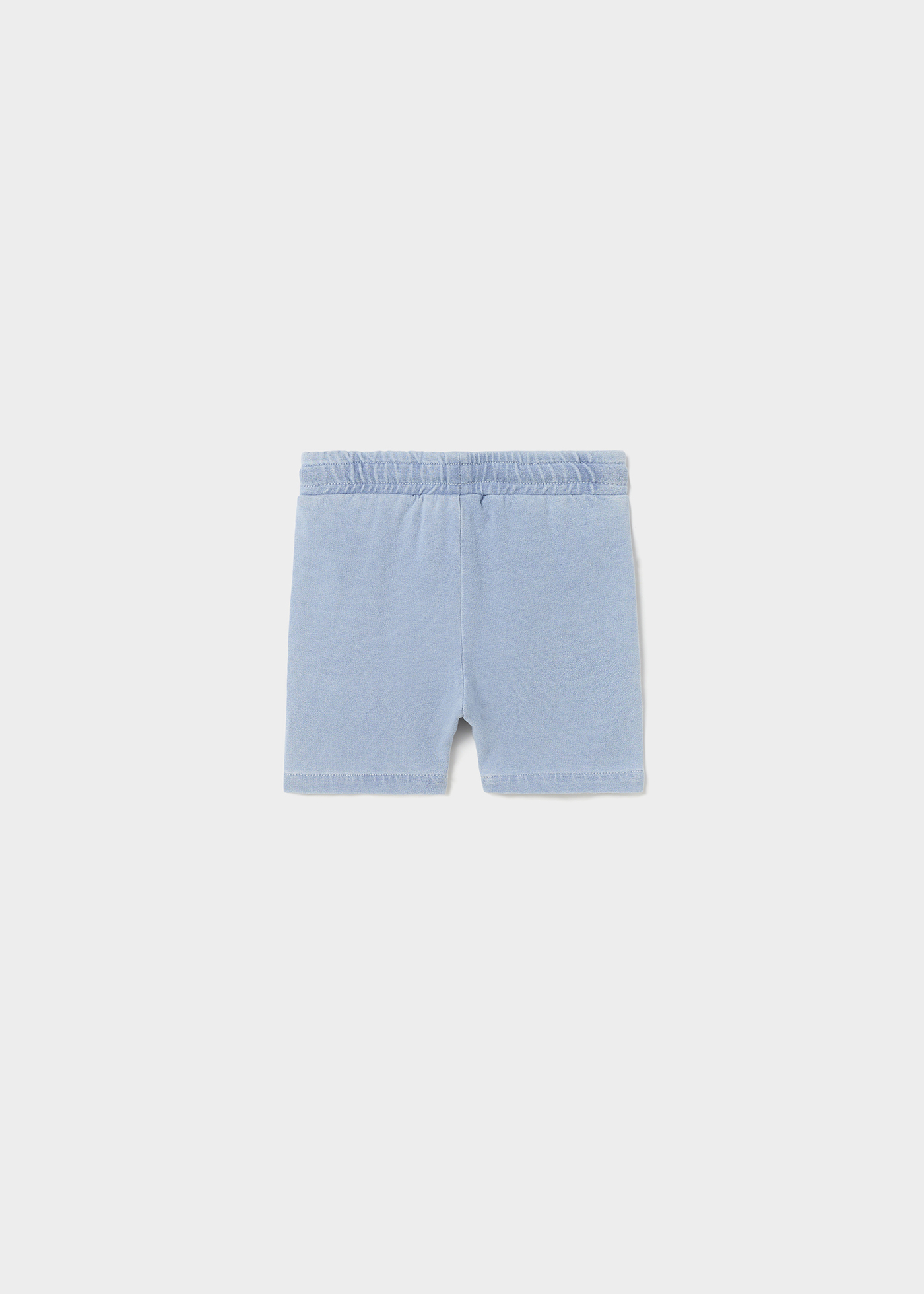 Bermudas de algodão sustentável para bebês