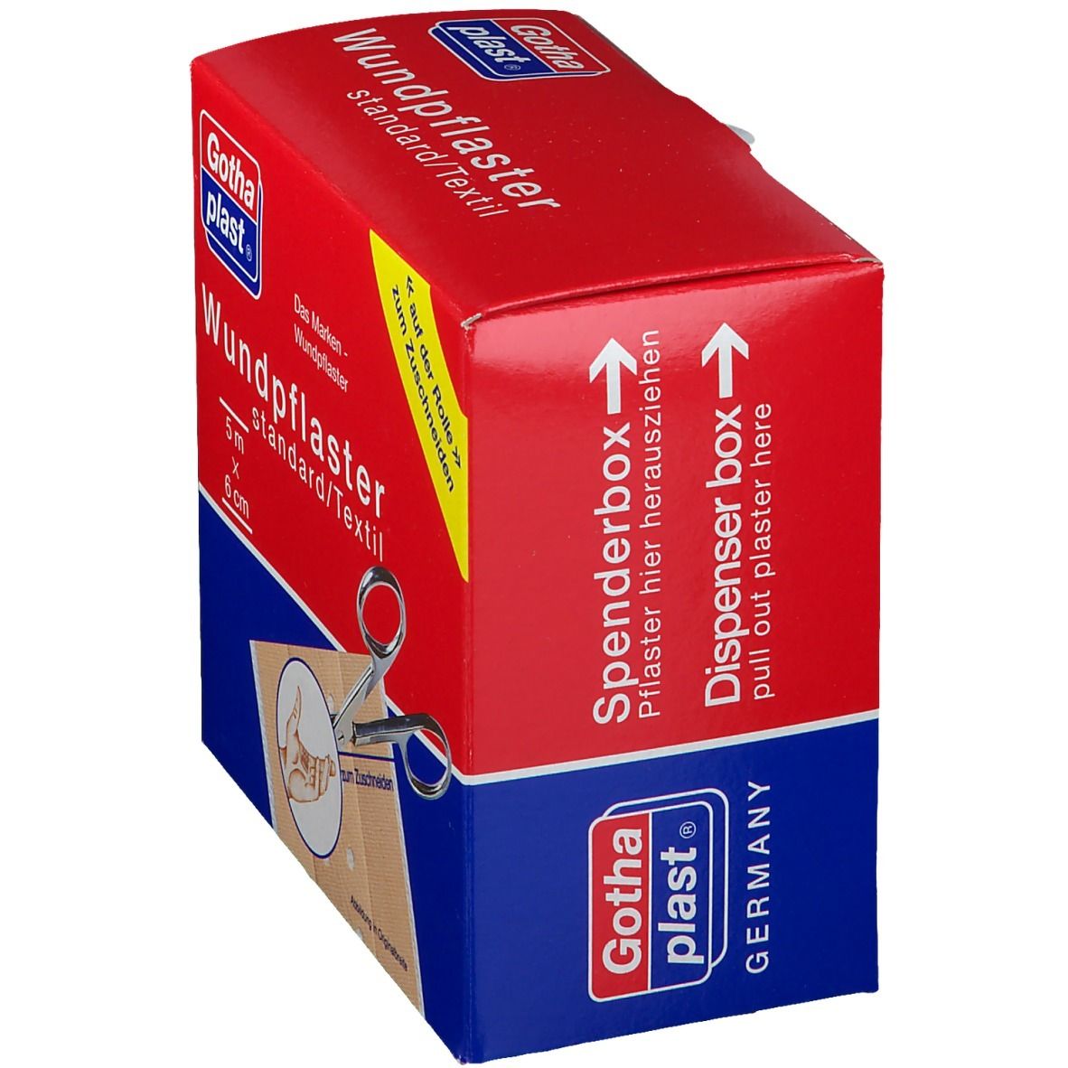 Gothaplast® Standard Pflaster 5 m x 6 cm