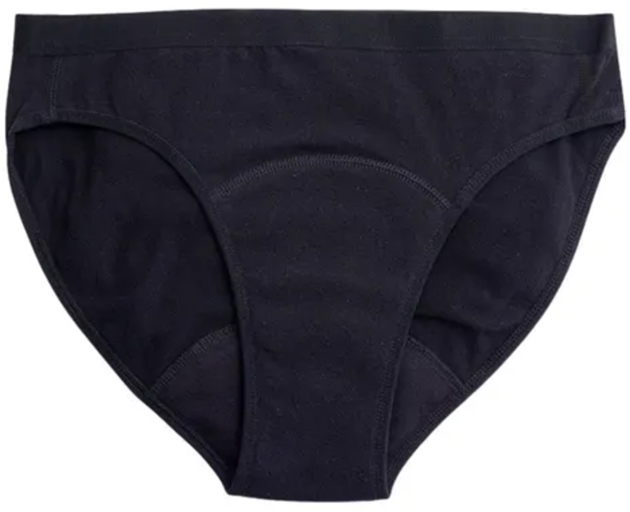 Imse  Teen Bikini Periodenslip Medium Flow Schwarz, XS