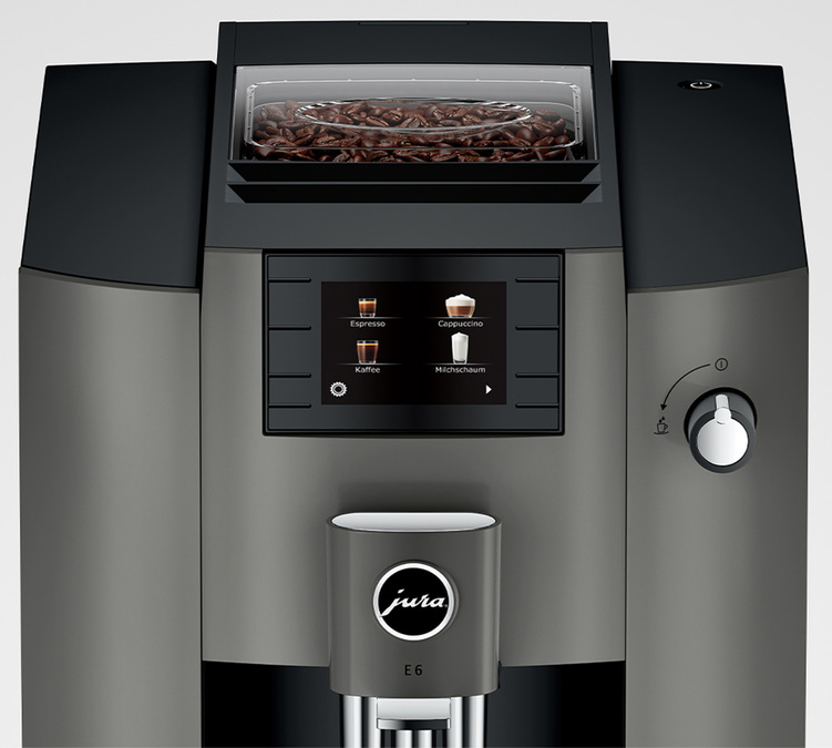 JURA E6 Dark Inox EC Garantie 3 ans Coloris:Dark Inox