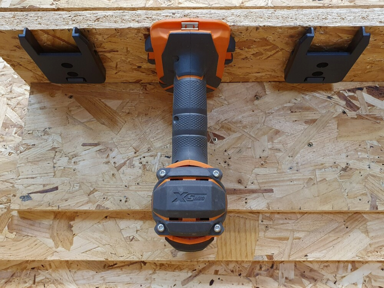 StealthMounts TM-AR18-BLK-4 Gereedschapshouders voor AEG & Ridgid - Zwart - 4 stuks
