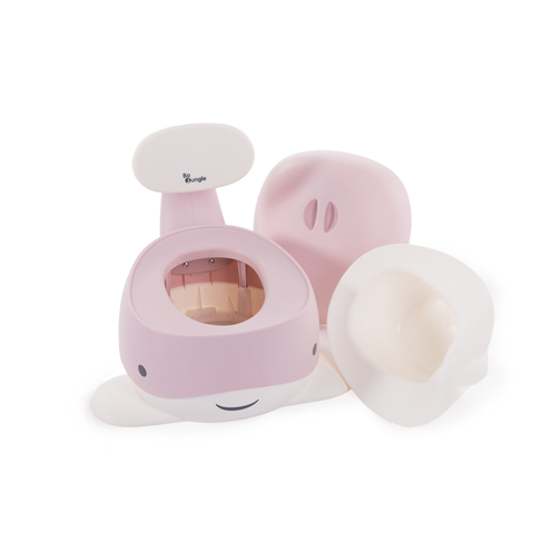 Petit pot Baleine Rose pastel - BOJUNGLE