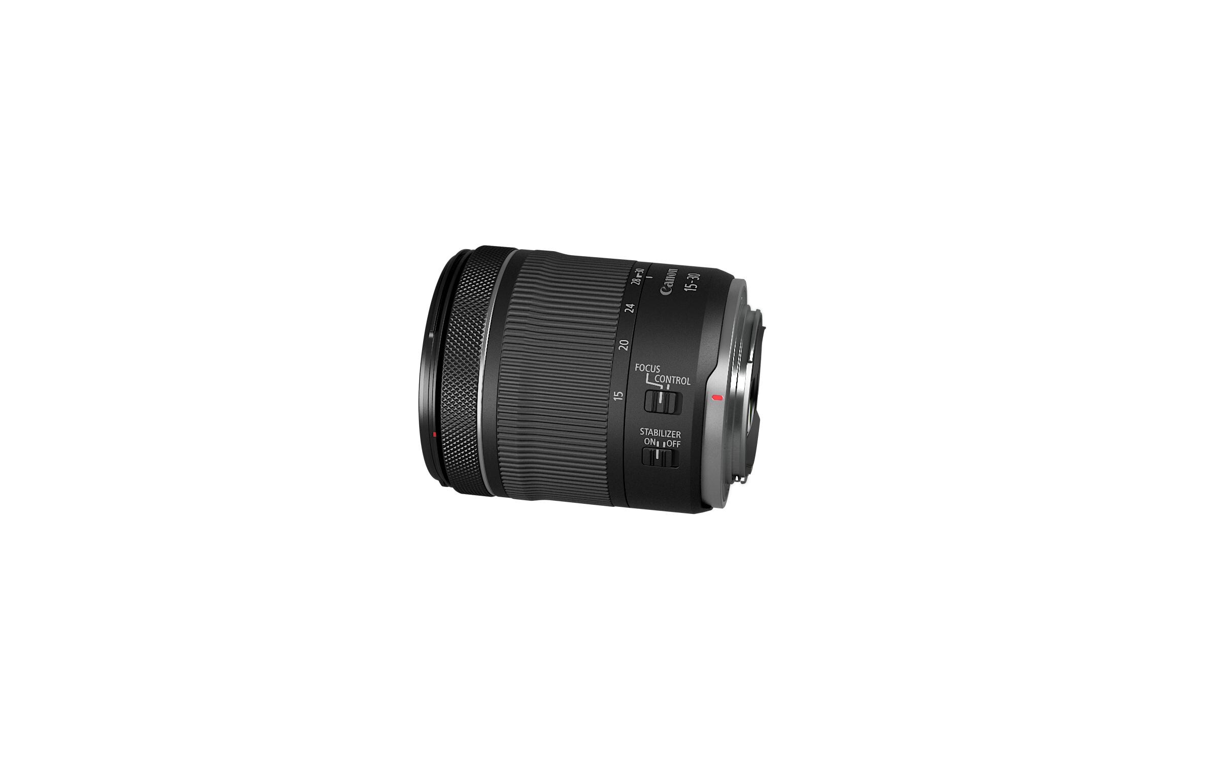 Zoomobjektiv RF 15-30mm F/4.5-6.3 IS STM Canon RF<br>Ultraweitwinkel-Zoombereich ideal fürLandschafts- und Videoaufnahmen