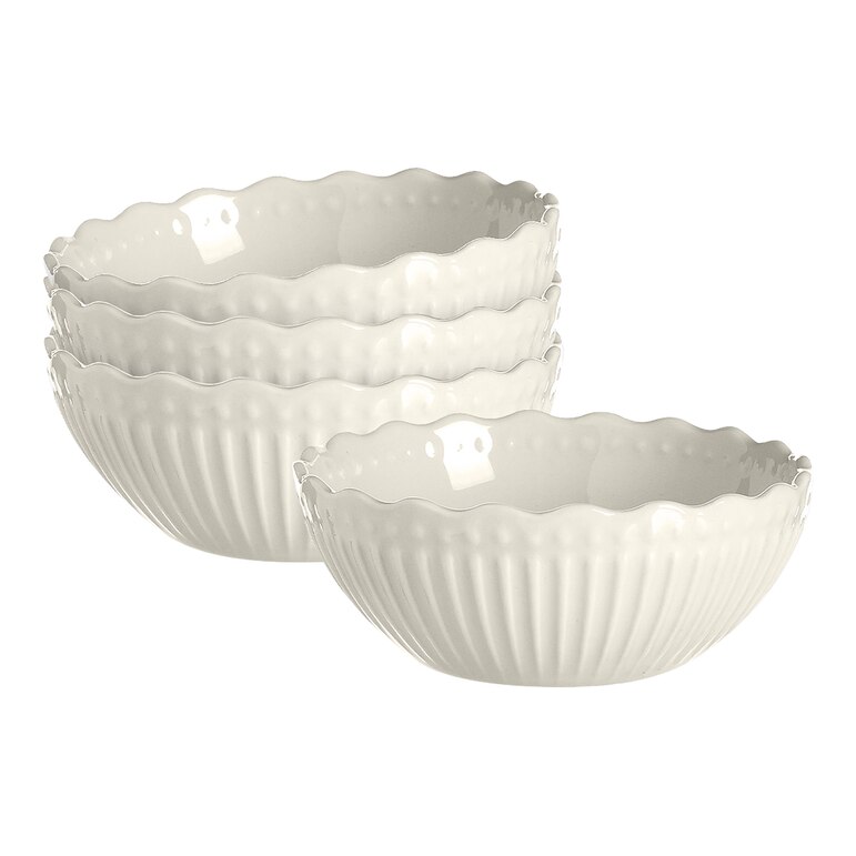 creme, 4 Stück