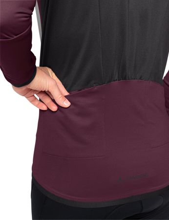 POSTA II Damen-Thermo-Langarmtrikot  cassis  42