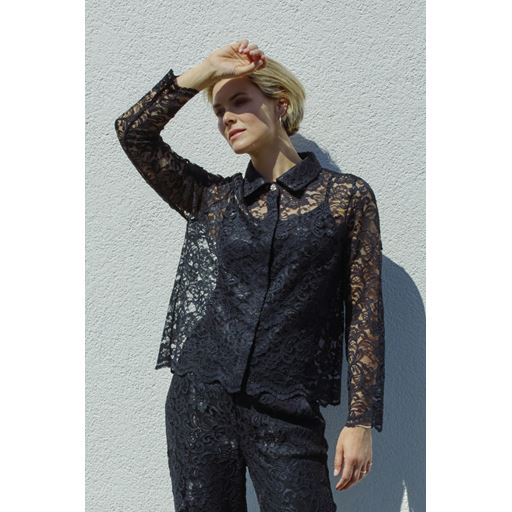 2-Biz Tea Blondeskjorte, Black, 46
