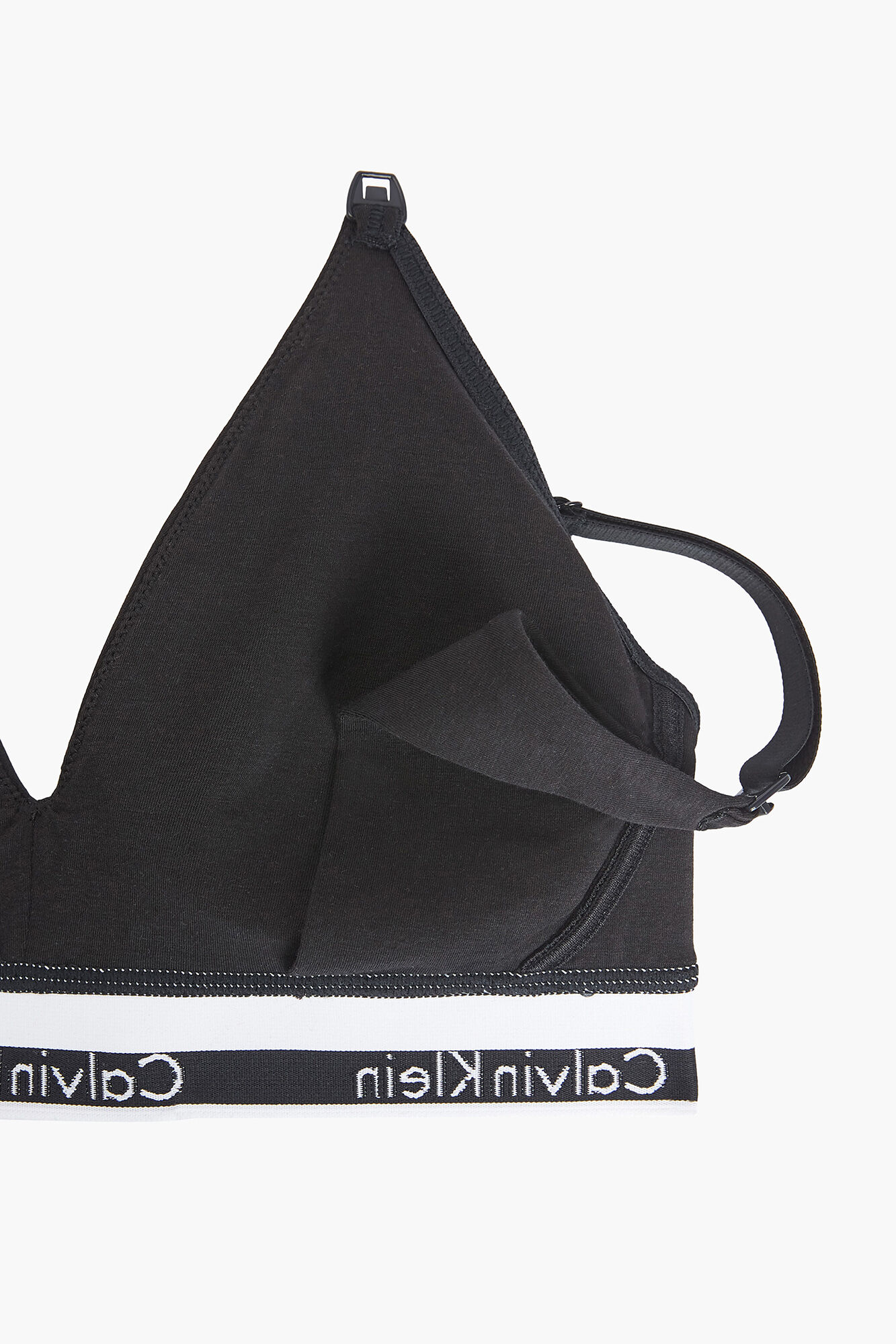 Top de maternidade Calvin Klein em algodão com cós elástico