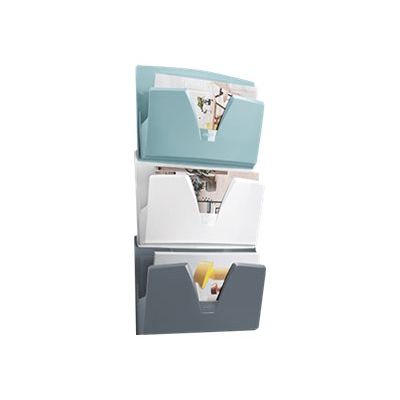 Riviera by CEP - 3 Corbeilles murales - 24 x 32 cm - capacité : 340 feuilles