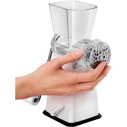 Hachoir Tartare, plastique/inox, blanc