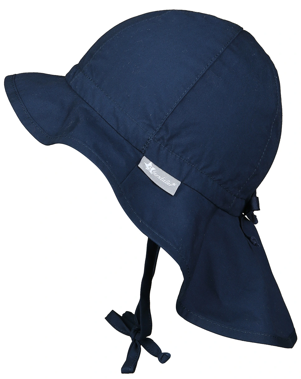 Sonnenhut BASIC SOMMER mit Nackenschutz in marine