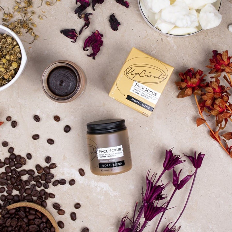 UpCircle - Coffee Face Scrub Floral Blend 100 ml - Scrub