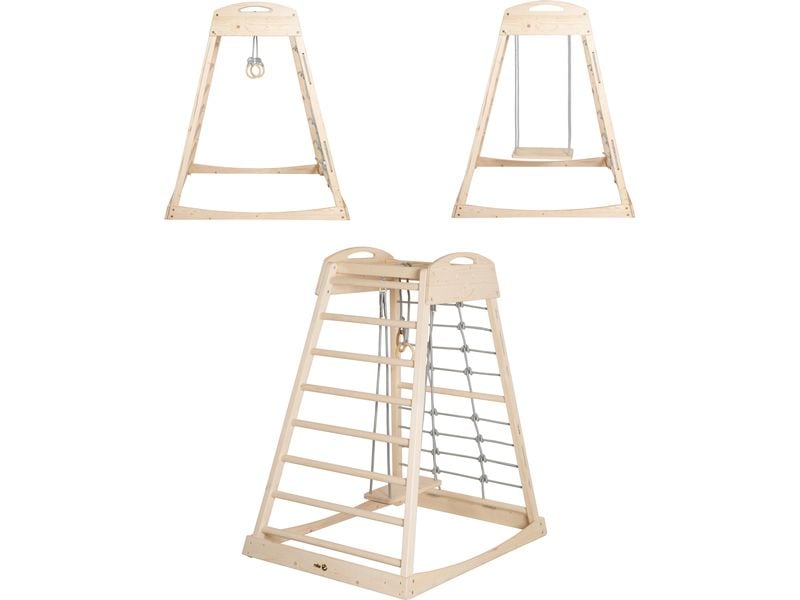 roba Beschäftigungsspielzeug Montessori Indoor Spielturm Motorikförderndes Kinderspielzeug