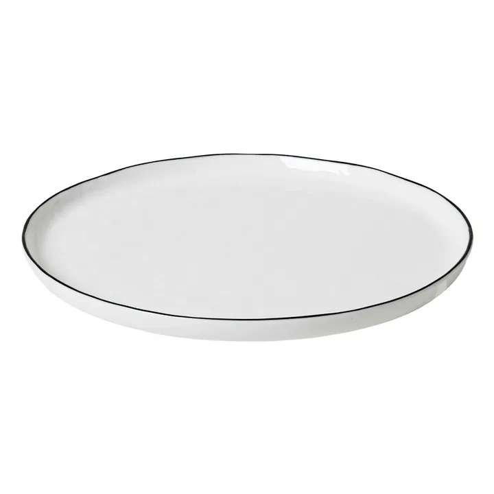 Broste Copenhagen Assiette en porcelaine Salt