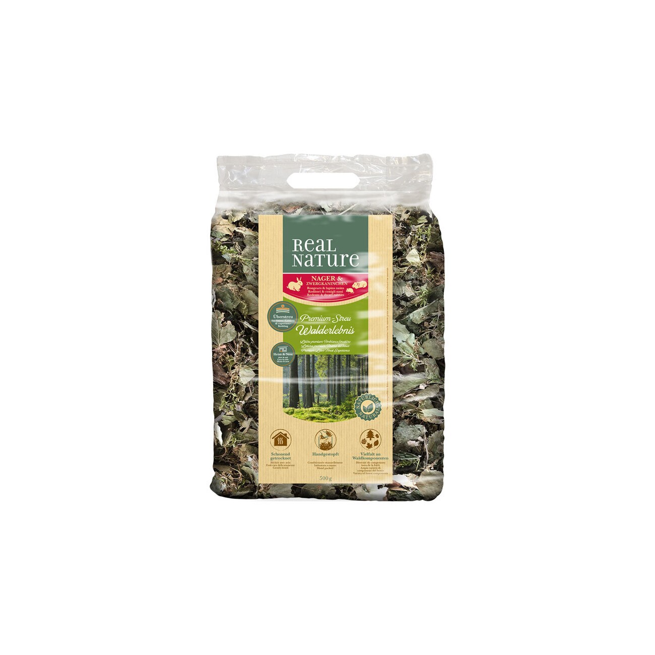 REAL NATURE Premium-Streu Walderlebnis 500 g