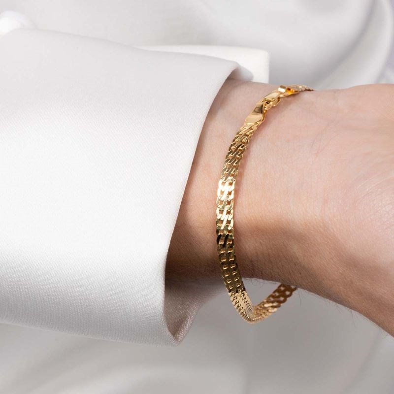 Bracelet Or jaune 375/1000