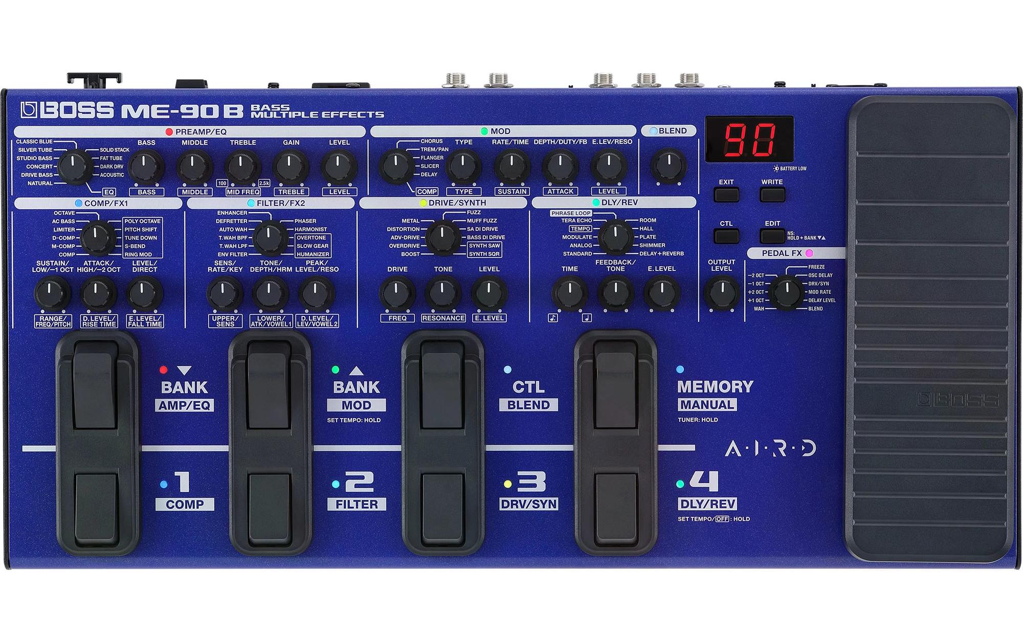 Effektgerät ME-90B<br>All-In-One-Bassprozessor