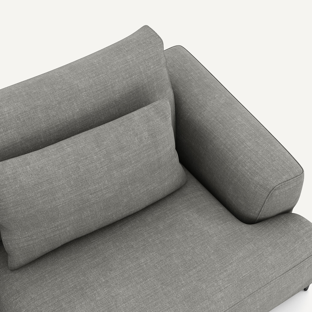 AM.PM<br>Sofá-cama de 4 lugares em linho de algodão, Marsile