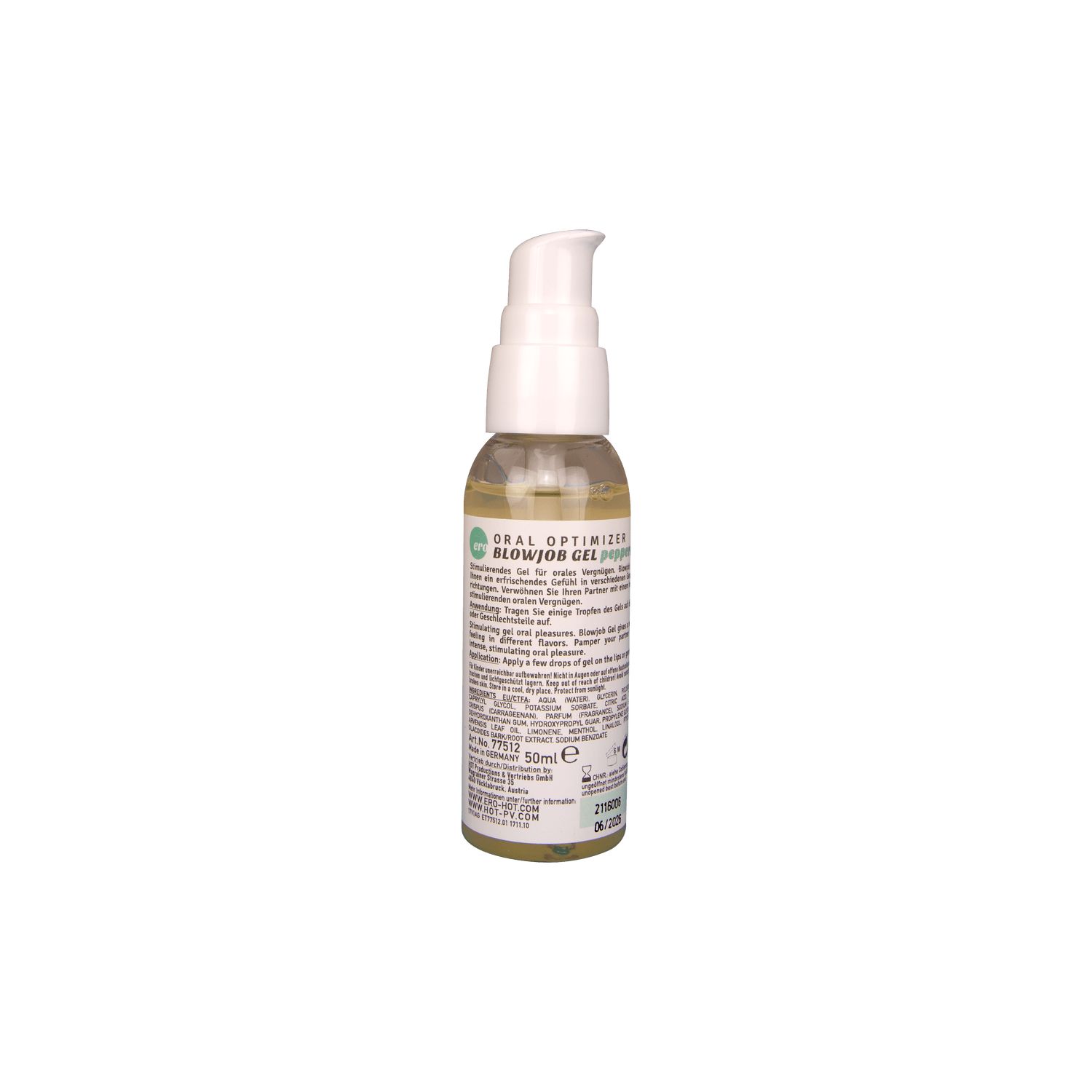 Oral Optimizer Blowjob Gel – Peppermint