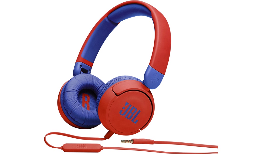 JBL Kids JR310 hovedtelefoner rød/blå