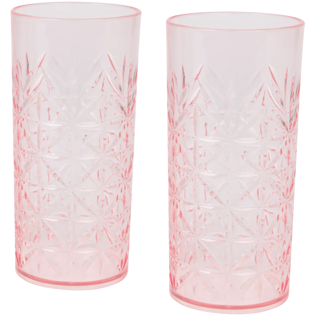 Verres à long drink en plastique