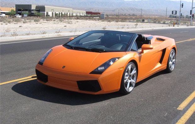 Lamborghini selber fahren in Rain I mydays