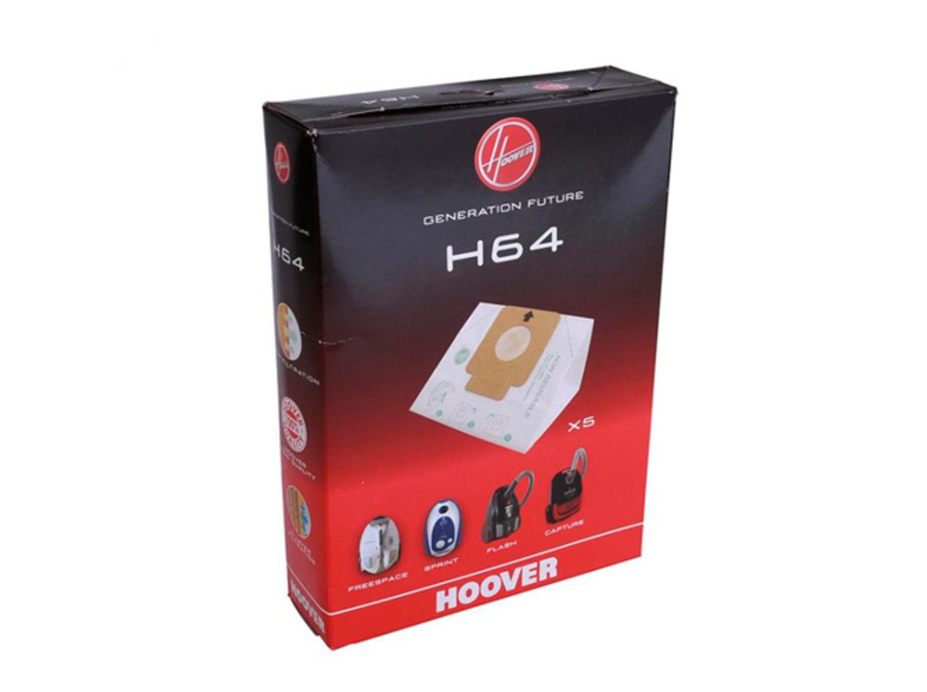 SACOS ASPIRADOR HOOVER H85-EPA BAG H-ENERGY700 5L