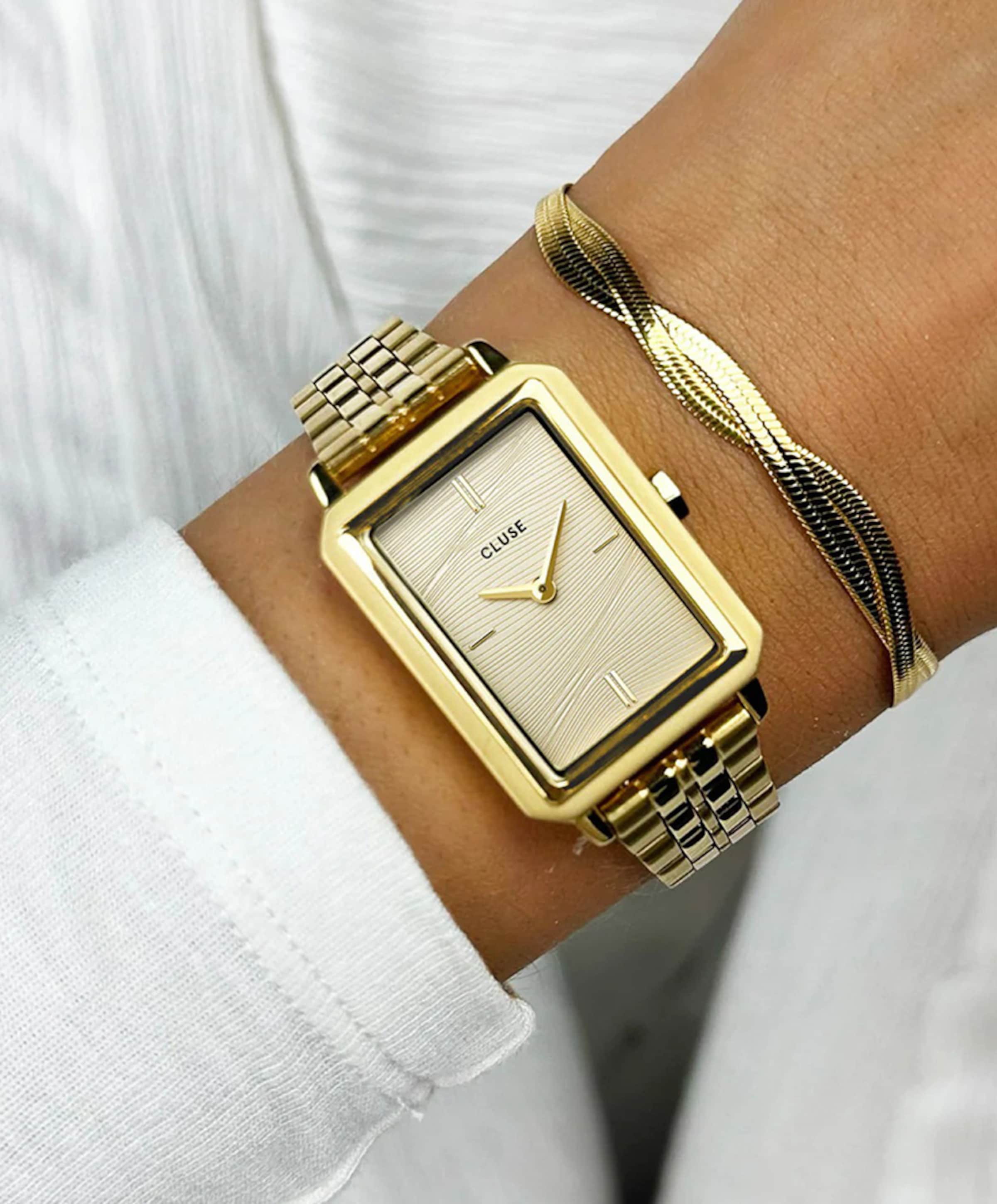 CLUSE Dames horloge goud