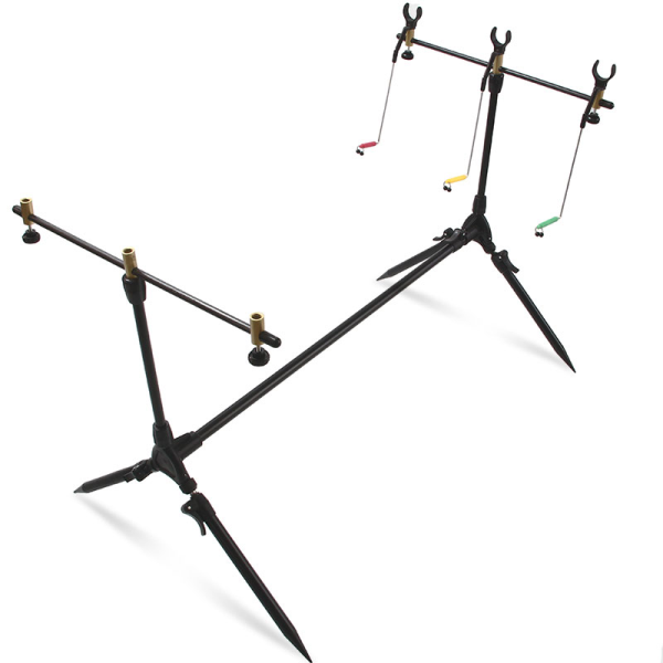 Angling Pursuits 'Session' Rod Pod avec indicateurs et supports en arrière