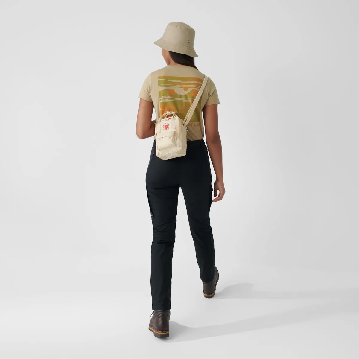 Fjällräven Kånken Sling Frostgreen/Peachpink