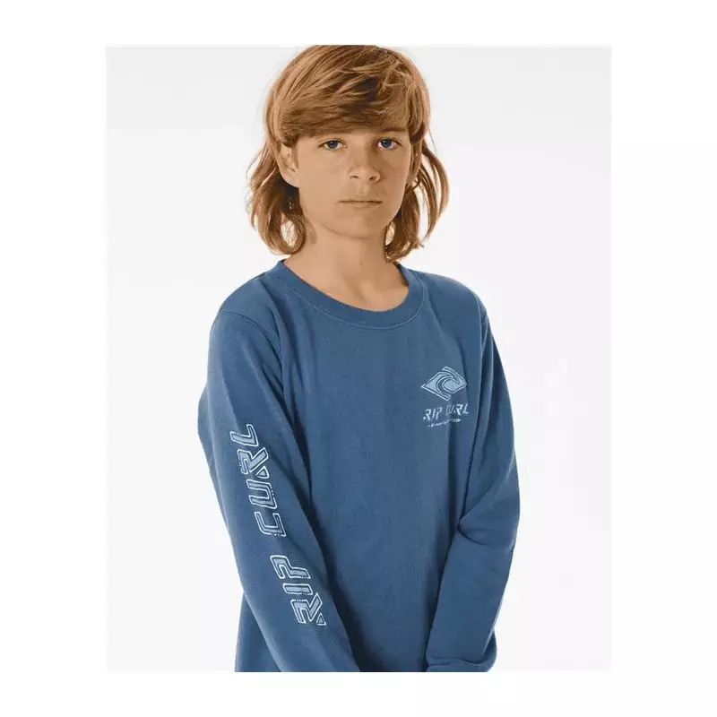 Sweat junior RIPCURL Pure Surf Crew -Boy Vintage Navy
