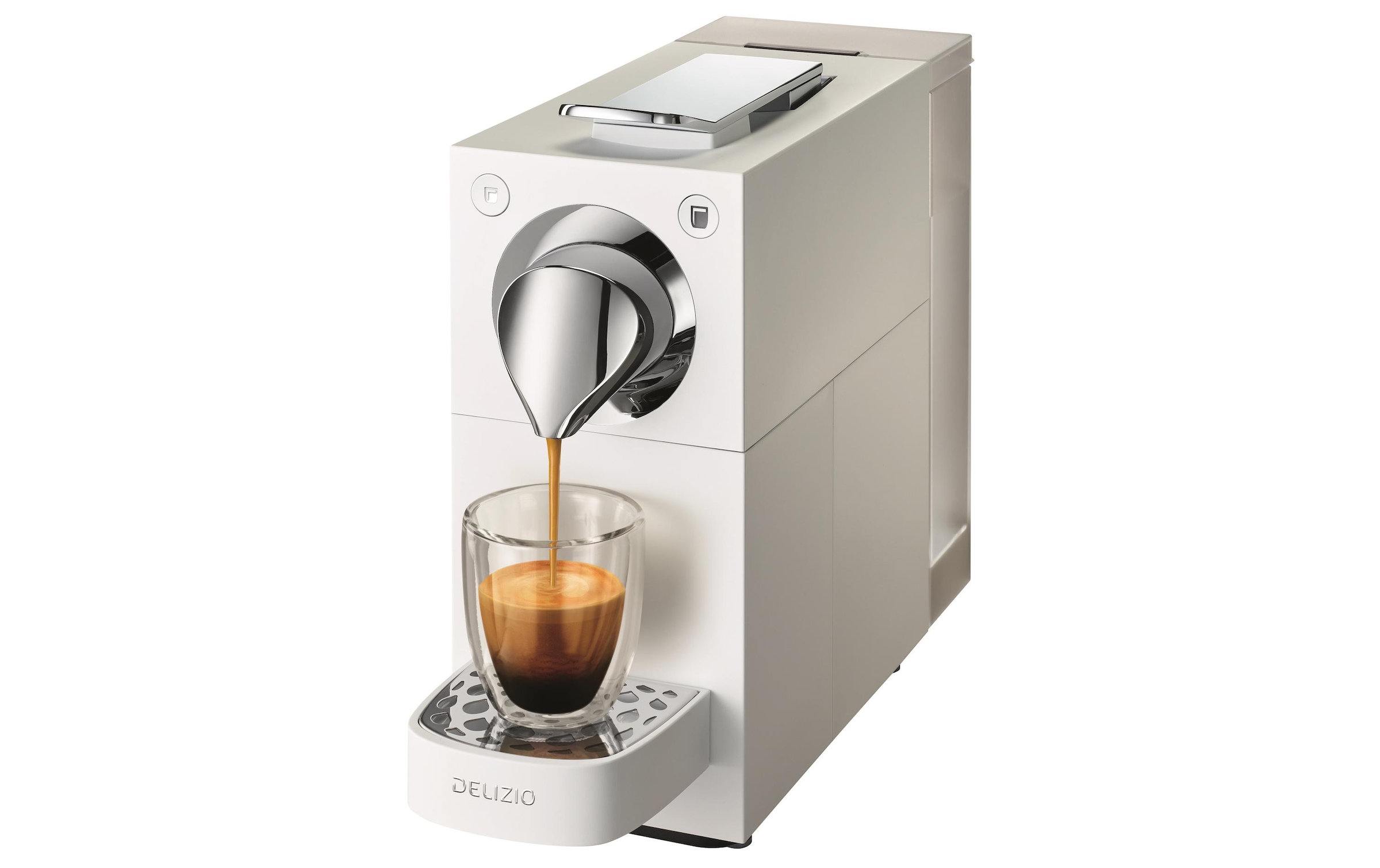 Kapselmaschine »Delizio Una Automatic Weiss«