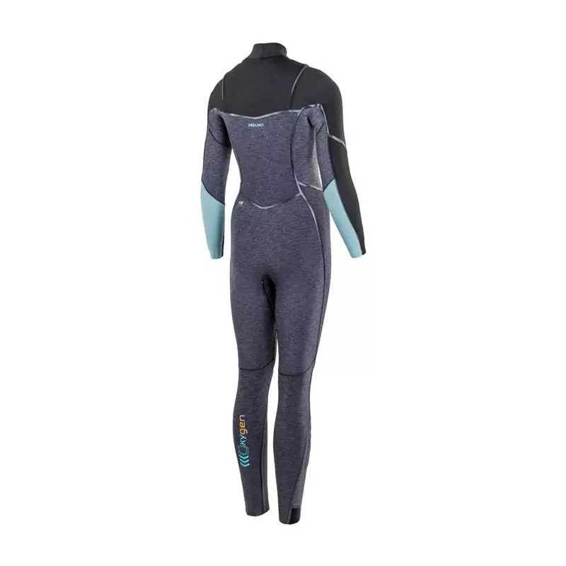 Combinaison intégrale femme PROLIMIT Oxygen Freezip 6/4 Thermal Rebound FTM Black/Turqoise