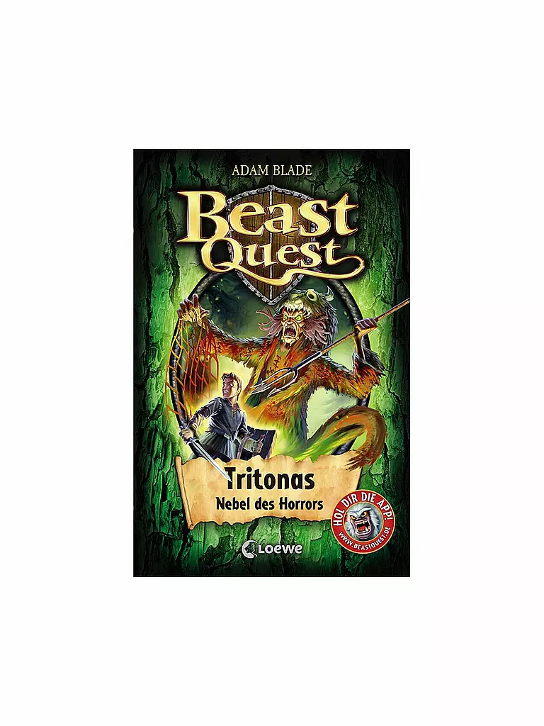 LOEWE VERLAG Buch - Beast Quest - Tritonas, Nebel des Horrors (Band 45) keine Farbe