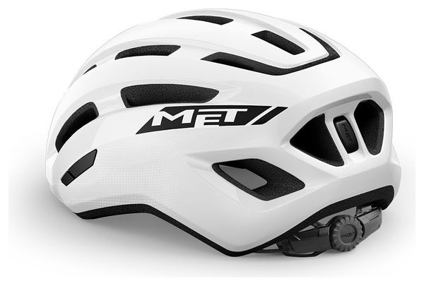Casque Route Met Miles Blanc Brillant