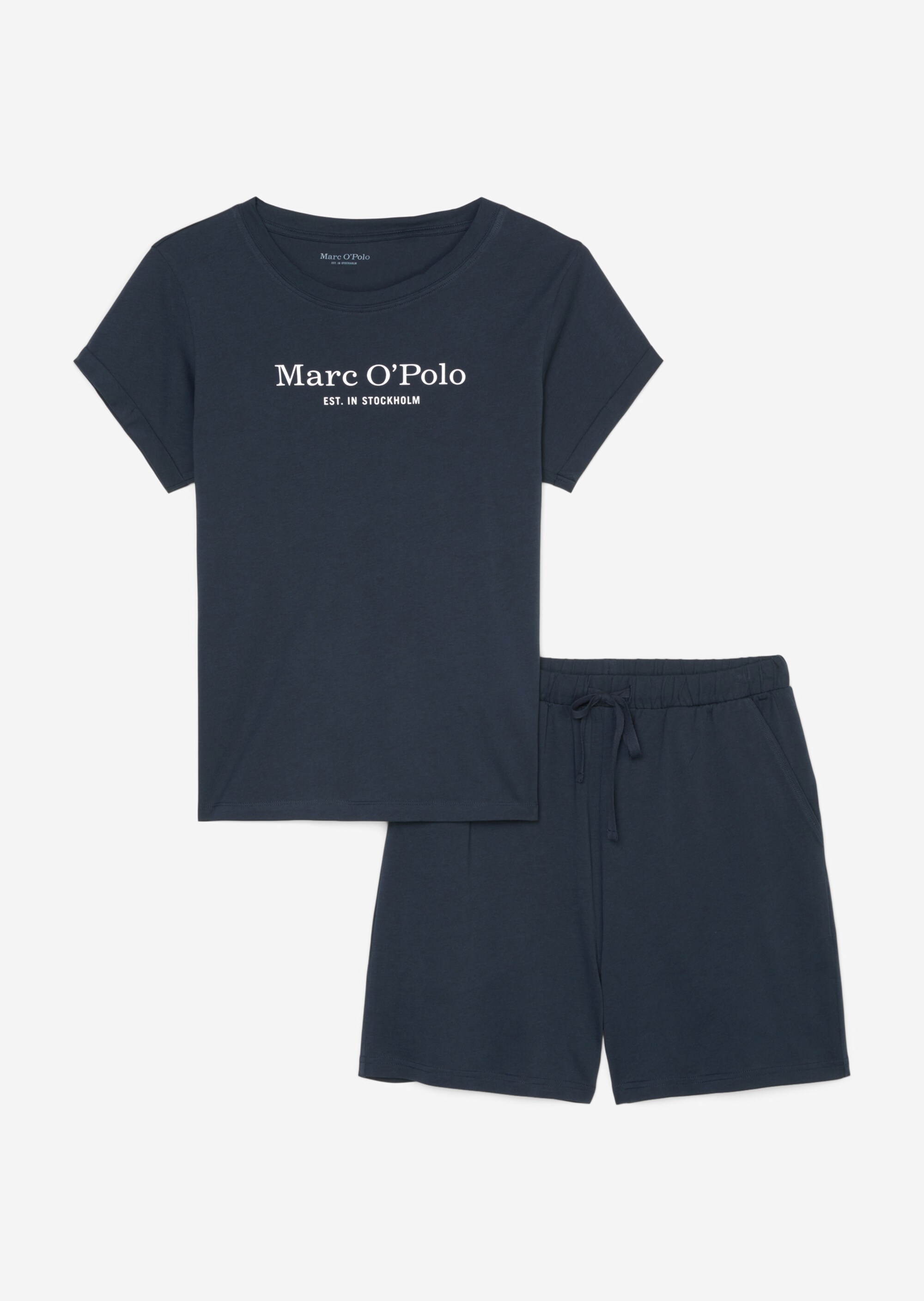 Lounge-Pyjama-Set aus softem Bio-Baumwoll-Jersey
