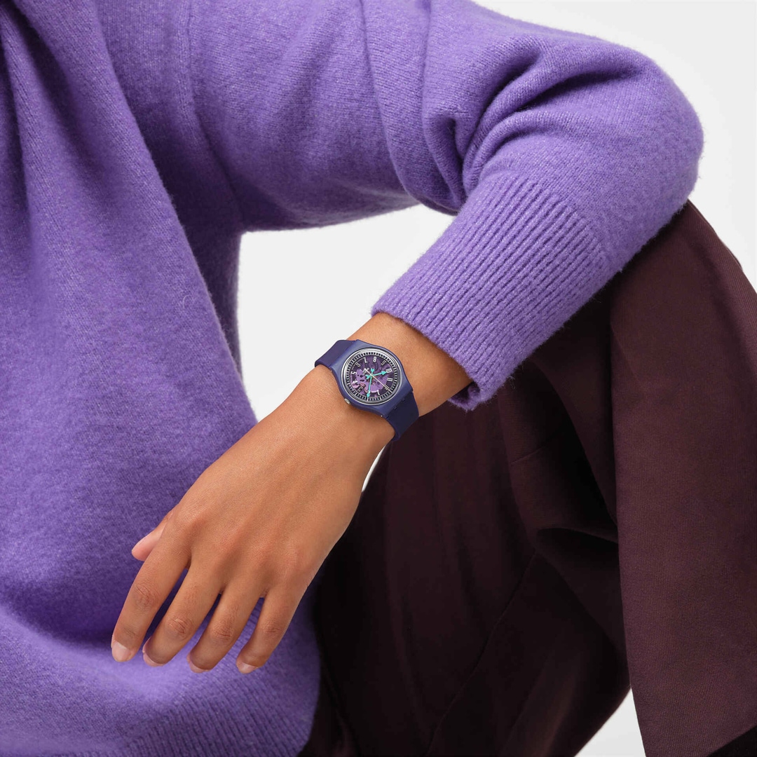 Swatch Original 34 Photonic Purple