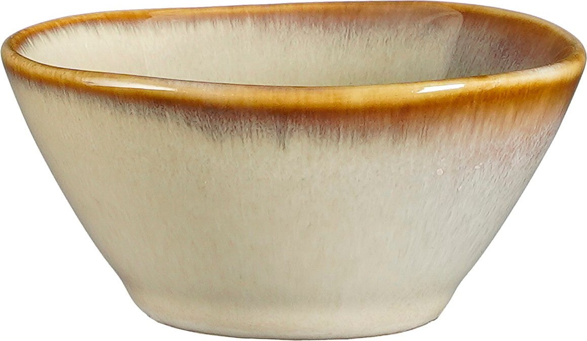 Mica Decorations schaal Racco beige D 8,5 H 4 cm