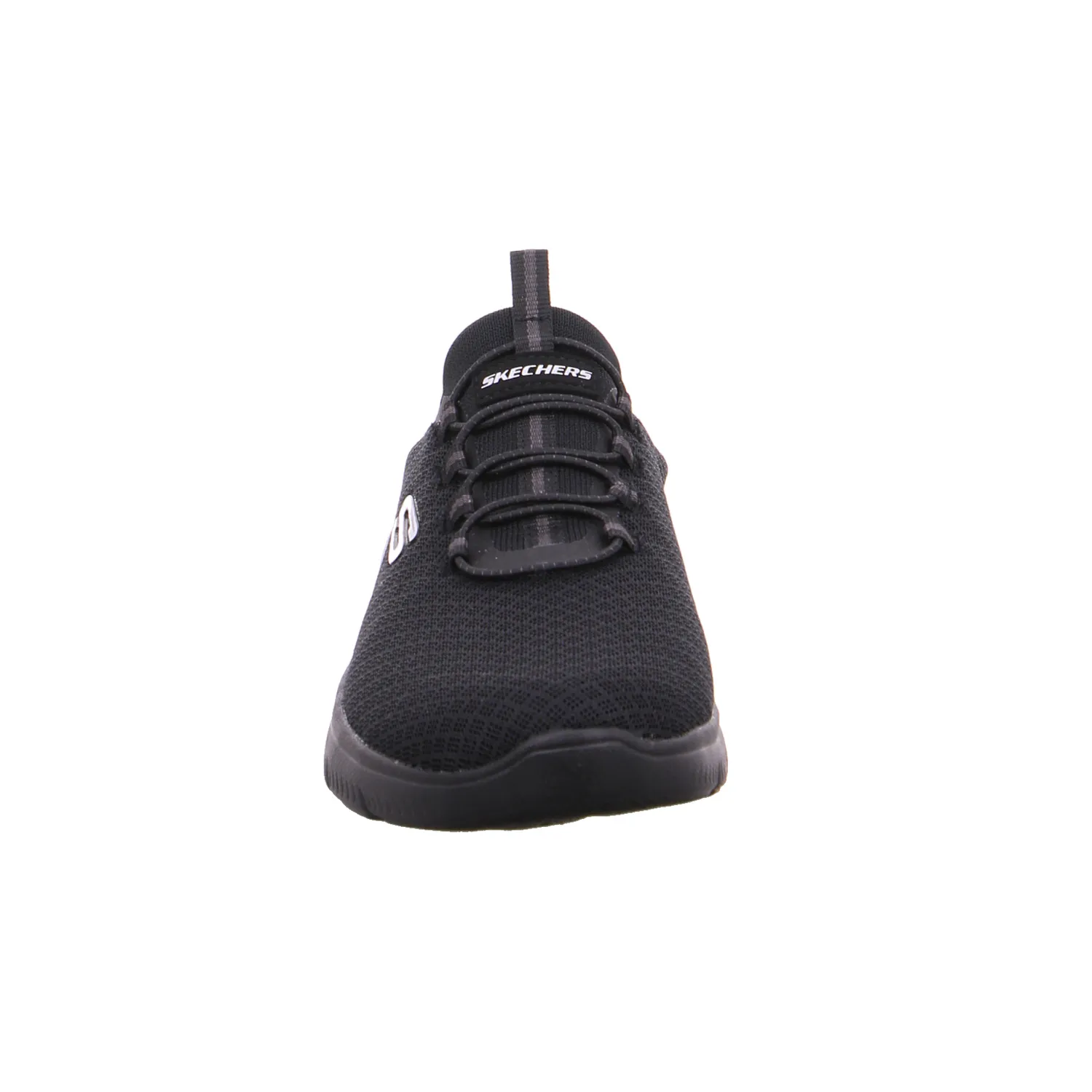 SKECHERS Sabot Schwarz Textil