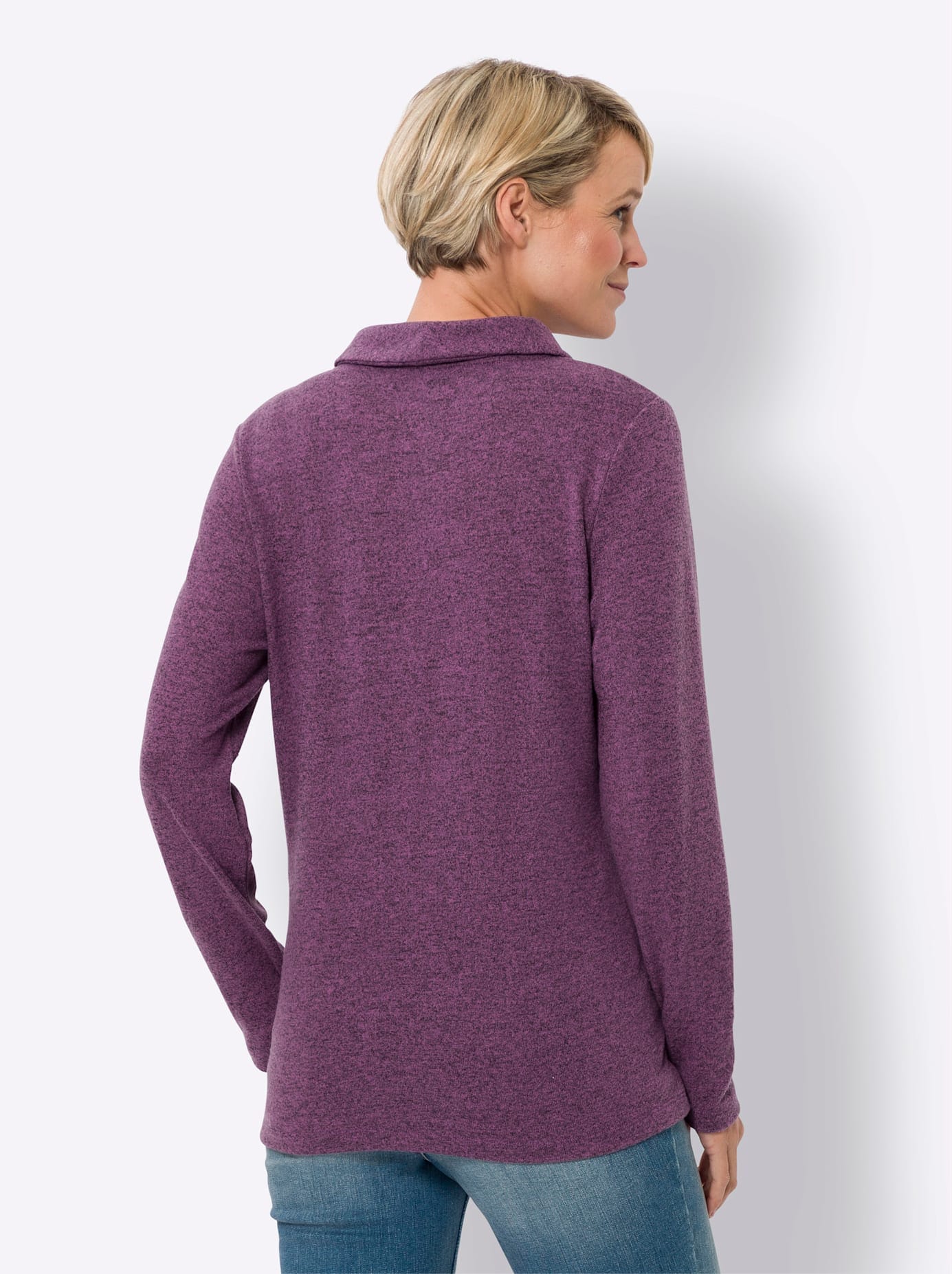 Classic Basics Stehkragenshirt »Langarm-Shirt«, 1 Stk.